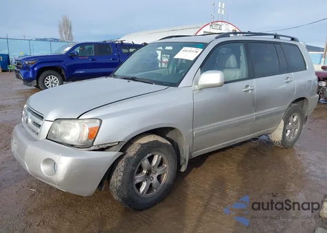 2006 Toyota Highlander V6 from USA, damaged, VIN JTEEP21A160176676